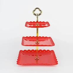 3 Tier Plastic Cupcake Holder