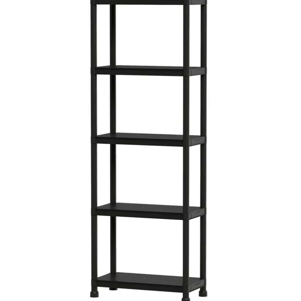 3 Tier Storage Shelving Unit Heavy Duty PP Utility Shelf Organizer for Garage Pantry Kitchen Laundry, 300 lbs Capacity