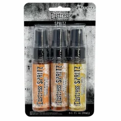 Tim Holtz® Distress® Spritz Orange & Yellow Pigment Spray Set
