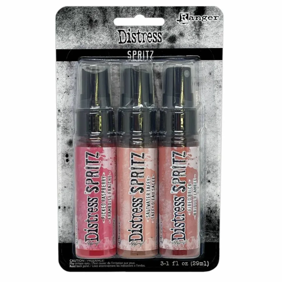 Tim Holtz® Distress® Spritz Pink & Red Pigment Spray Set