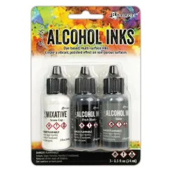 Tim HoltzĀ® Granite 3 Color Alcohol Ink Set