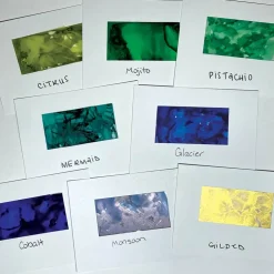 Tim Holtz® Greens & Blue 8 Color Alcohol Ink Set