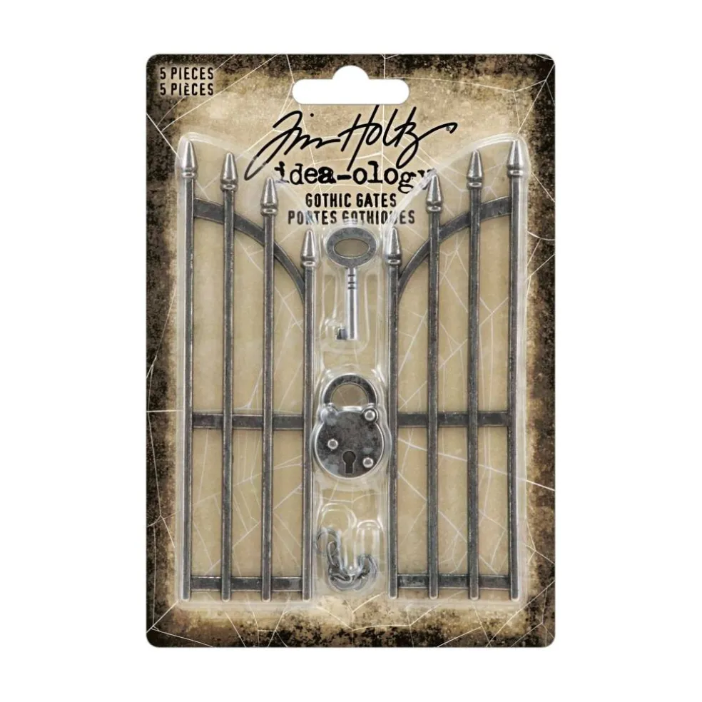Tim Holtz® Idea-Ology Gothic Gates Embellishment Set