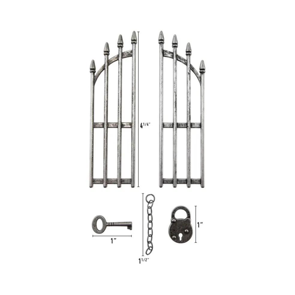 Tim Holtz® Idea-Ology Gothic Gates Embellishment Set