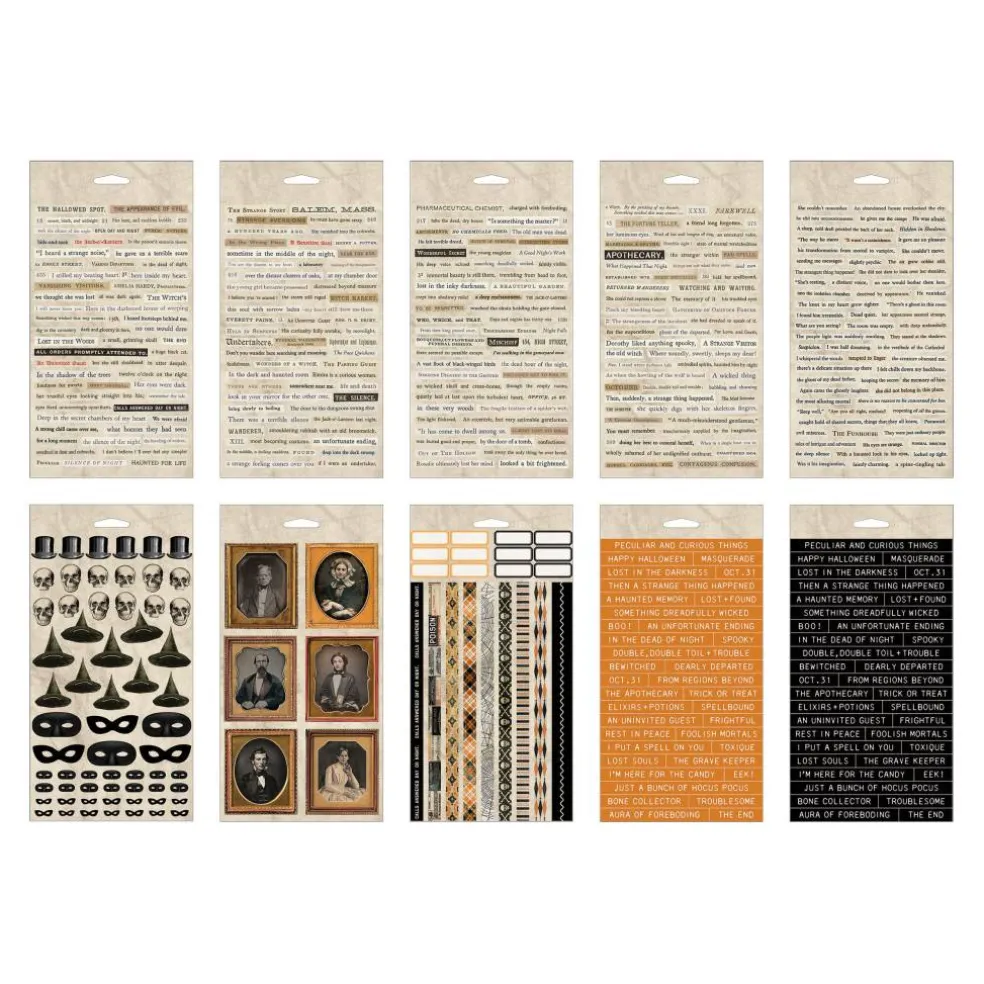 Tim Holtz® Idea-Ology Peculiar & Curious Things Sticker Book