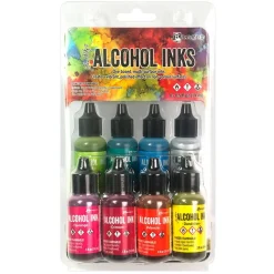 Tim Holtz® Spectrum 8 Color Alcohol Ink Set