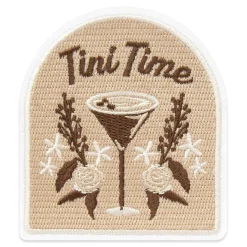 Tini Time Embroidered Iron-On & Adhesive Patch by Make Market®