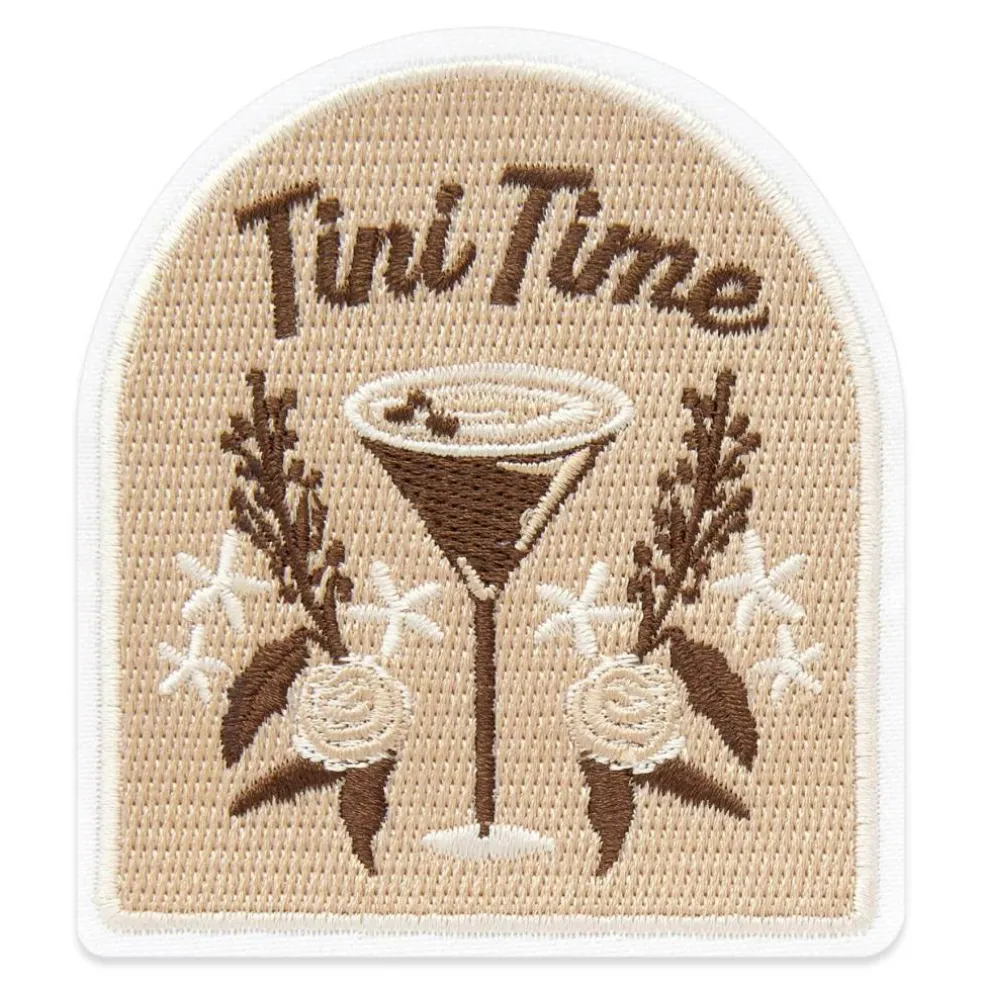 Tini Time Embroidered Iron-On & Adhesive Patch by Make Market®