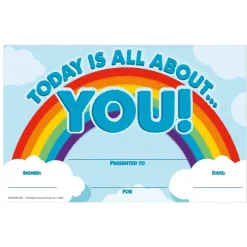 Today Is All About You Recognition Award, Pack of 36