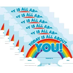 Today Is All About You Recognition Award, 36 Per Pack, 6 Packs