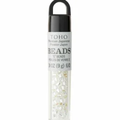 Toho® Silver-Lined Japanese Glass Seed Beads, 6/0