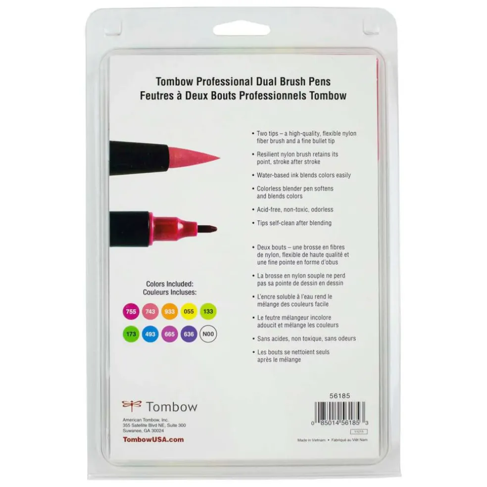 Tombow Bright Dual Brush Pens