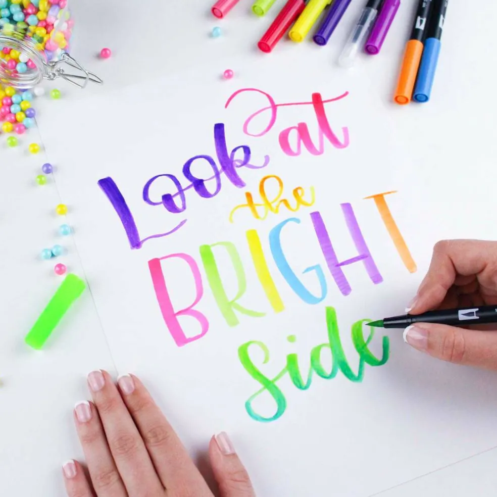 Tombow Bright Dual Brush Pens