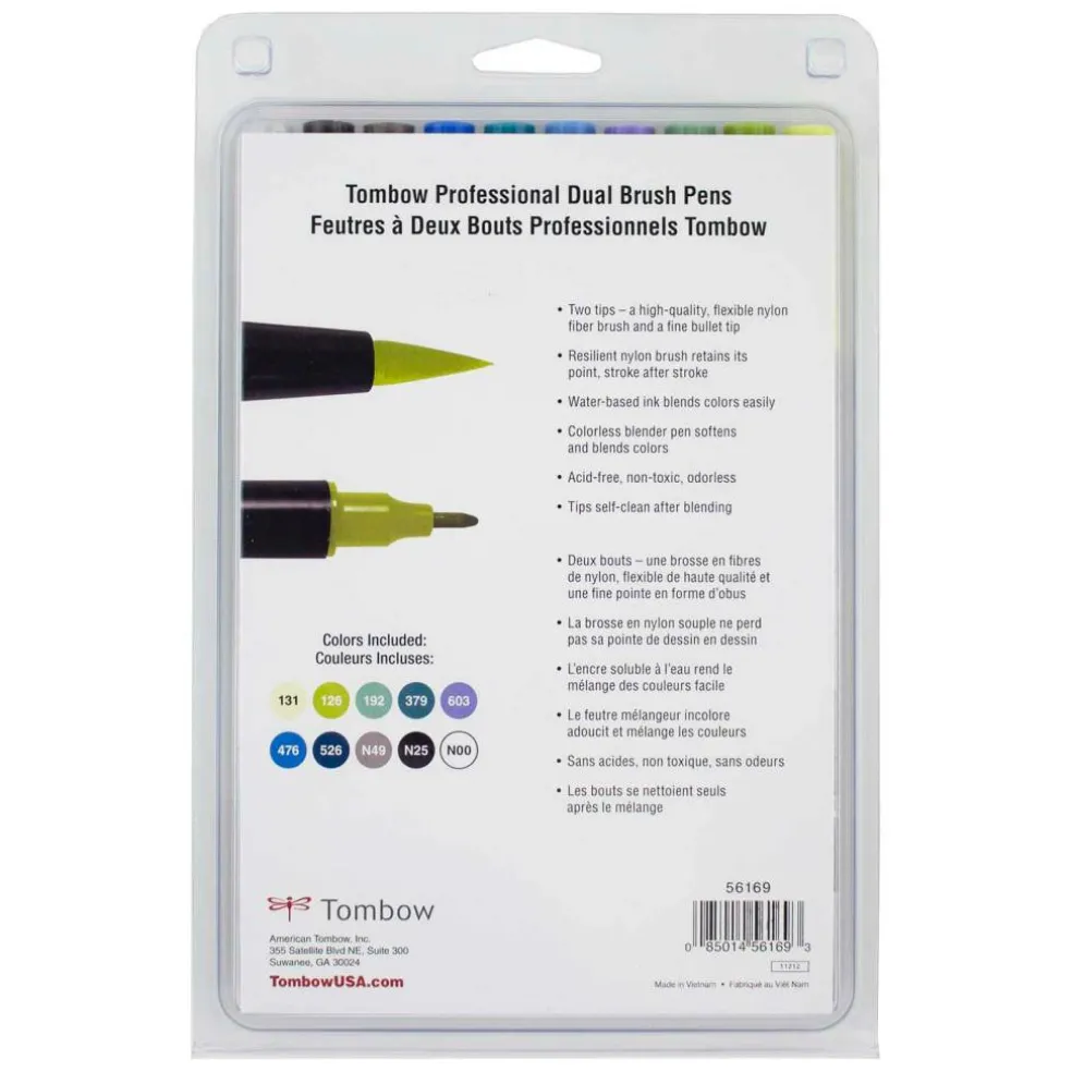 Tombow Landscape Dual Brush Pens