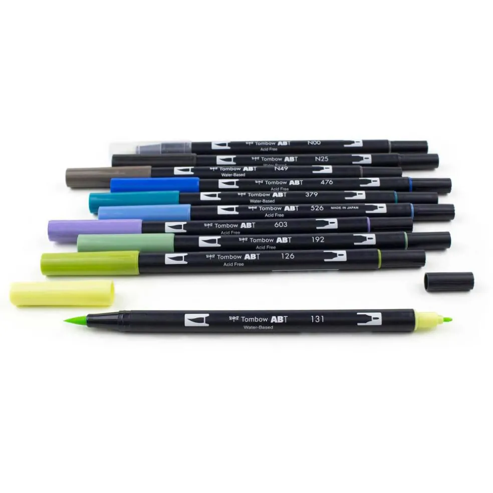 Tombow Landscape Dual Brush Pens
