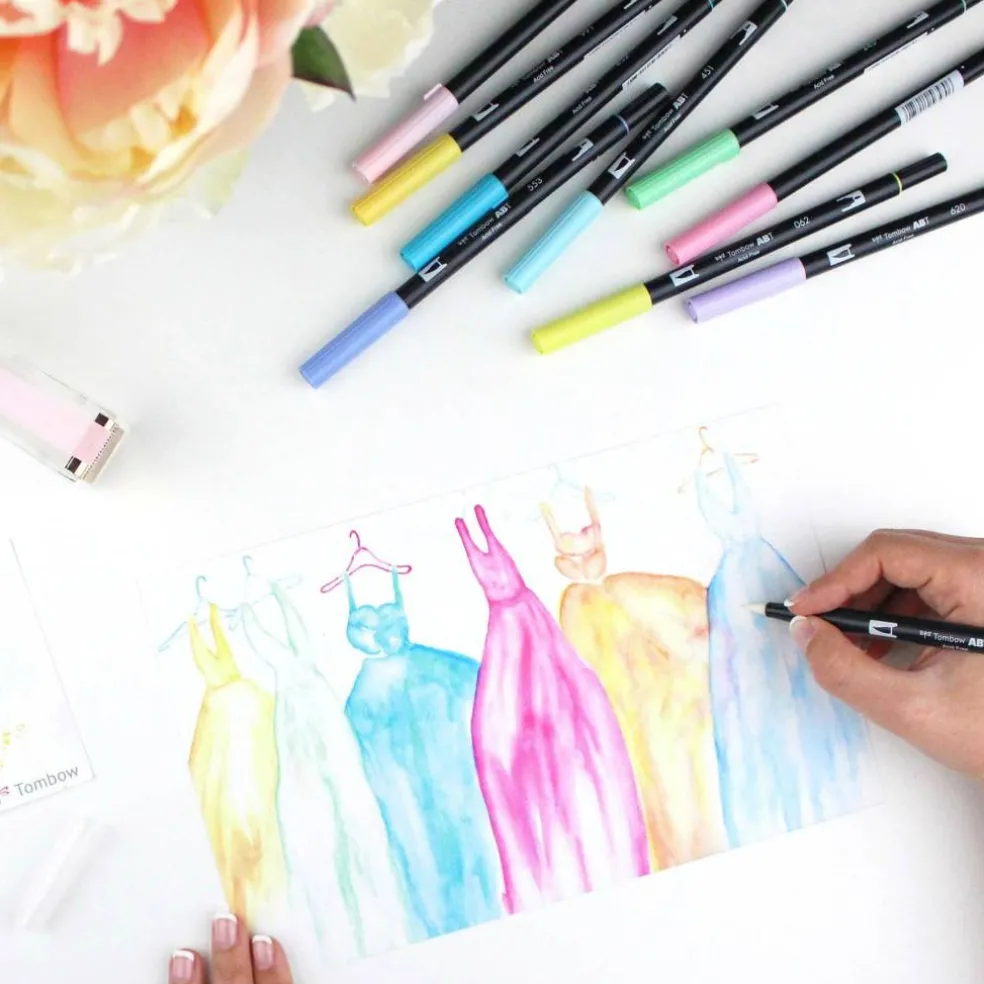 Tombow Pastel Dual Brush Pens