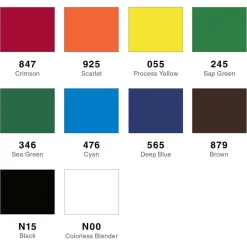 Tombow Primary Palette Dual Brush Pen Set