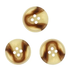 3/4" Tortoise Buttons, 3ct. by Loops & Threads®