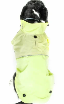 Touchdog Lightening-Shield Waterproof 2-in-1 Convertible Dog Jacket with Blackshark technology