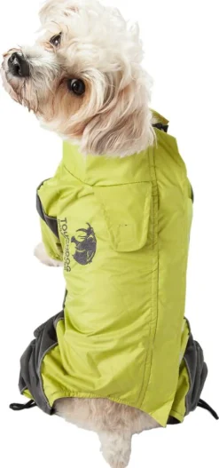Touchdog Quantum-Ice Full-Bodied Adjustable and 3M Reflective Dog Jacket with Blackshark Technology