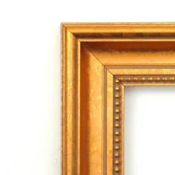 Townhouse Gold Wood Framed Corkboard, White Cork