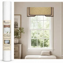 Traceable Designer Straight Cornice Style TraceShaper™ Kit, No-Sew Fabric Shaping Form