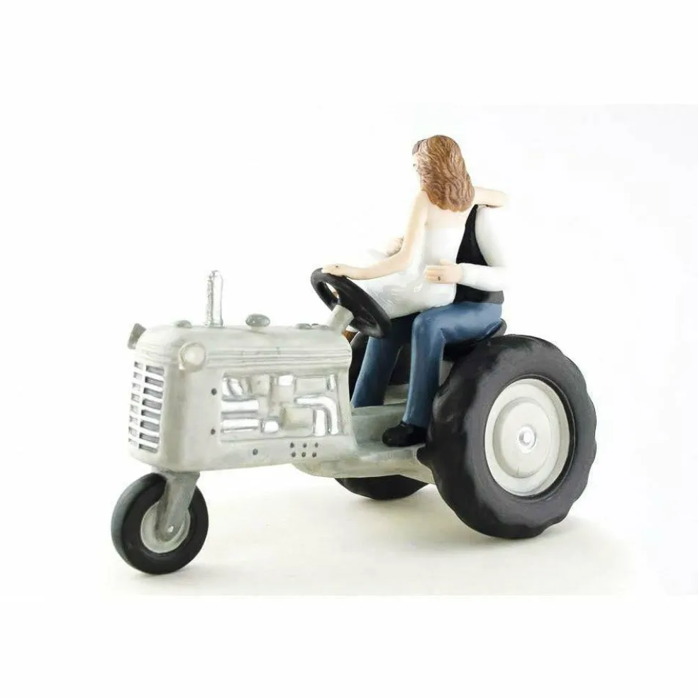 Tractor Western Cake Topper