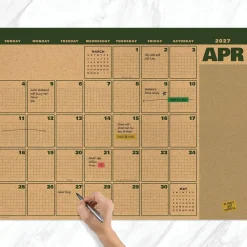 2027 Trail + Timber Large Desk Pad Monthly Blotter Calendar