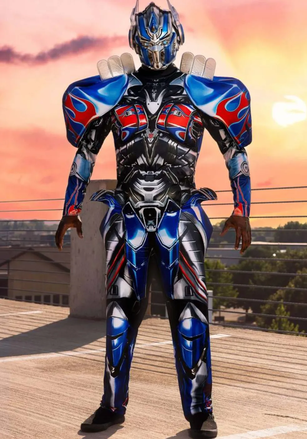 Transformers 5 Deluxe Optimus Prime Adult Costume