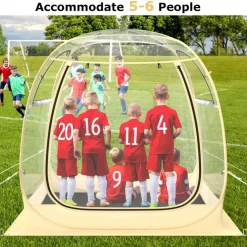 Transparent Pop-Up Bubble Tent Instant Setup Outdoor Camping Sports Shelter