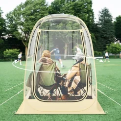 Transparent Pop-Up Bubble Tent Instant Setup Outdoor Camping Sports Shelter