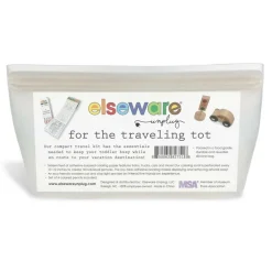 Traveling Tot Kit - Reusable Silicone Bag