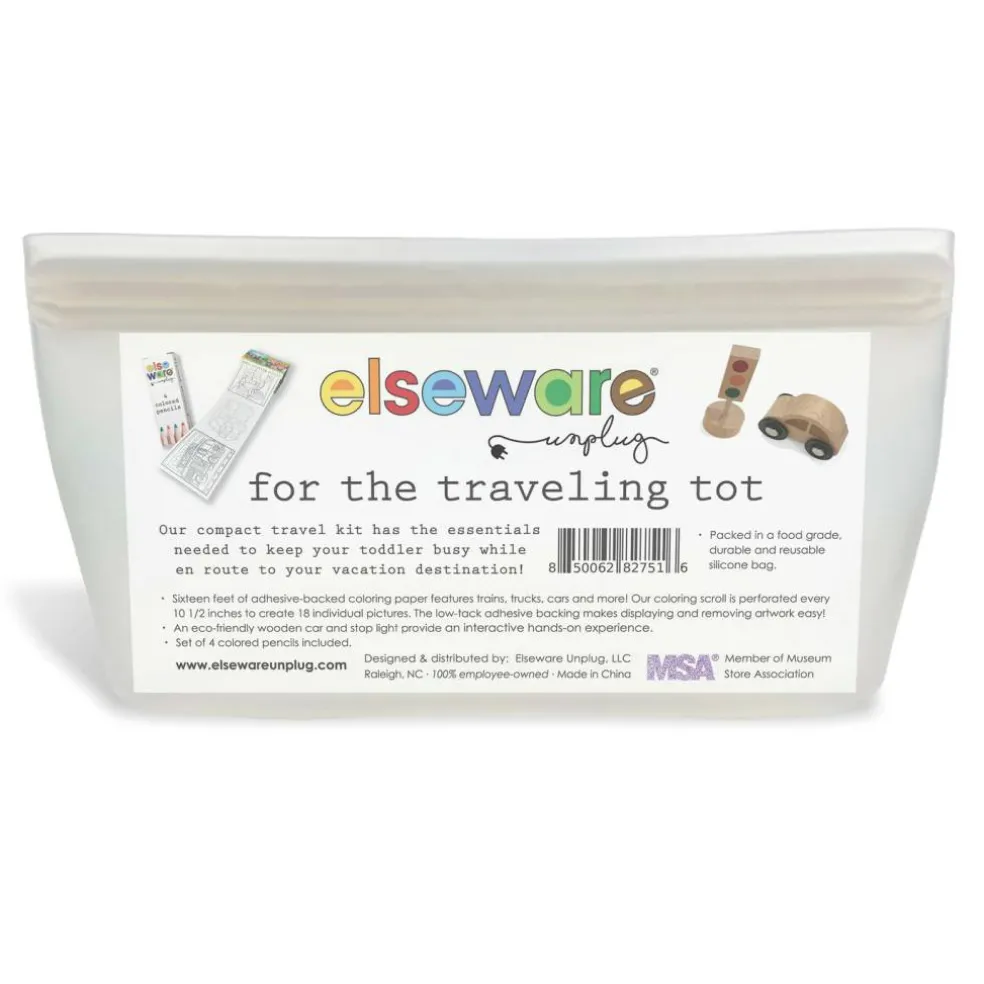 Traveling Tot Kit - Reusable Silicone Bag