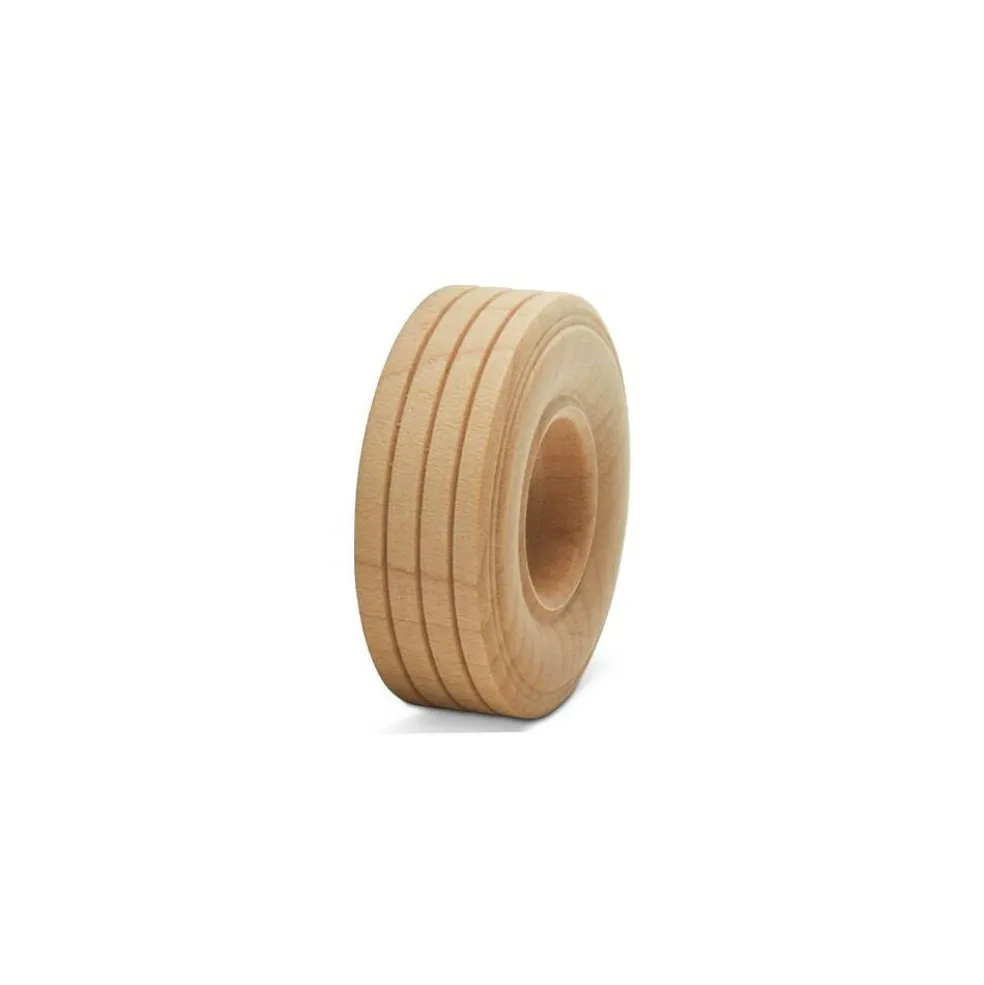 Treaded Wooden Wheels for Crafts, Multiple Sizes | Woodpeckers