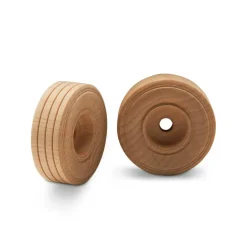 Treaded Wooden Wheels for Crafts, Multiple Sizes | Woodpeckers