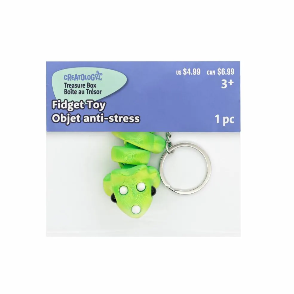 Treasure Box 3" Animal Fidget Toy Keychain by Creatology™