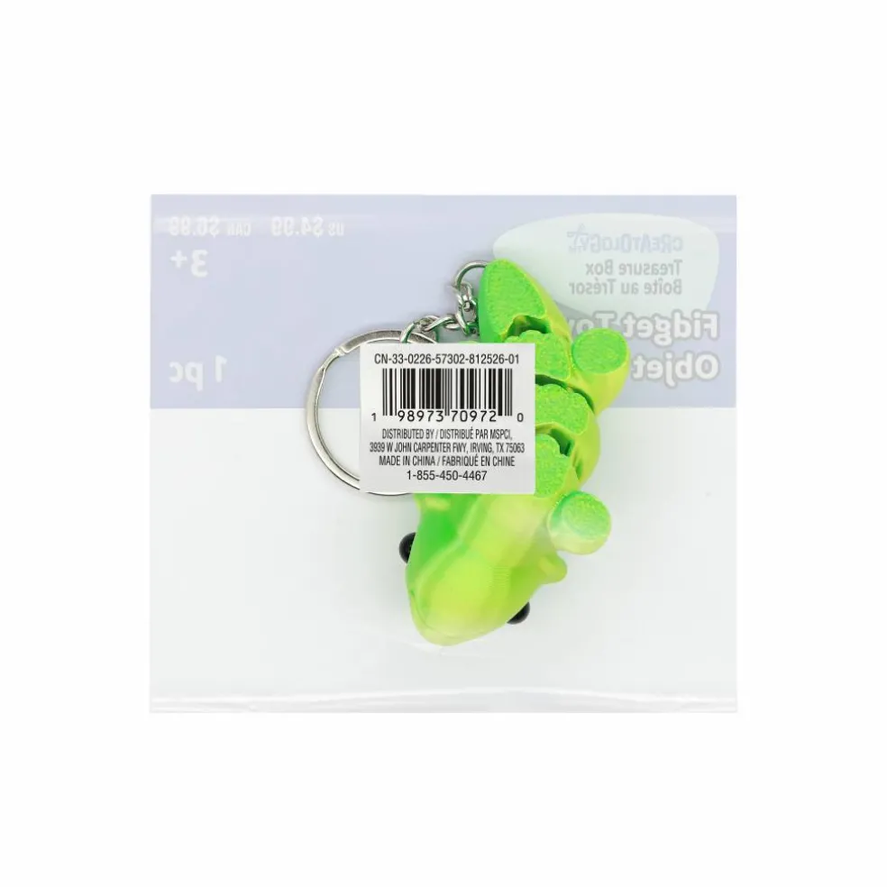 Treasure Box 3" Animal Fidget Toy Keychain by Creatology™