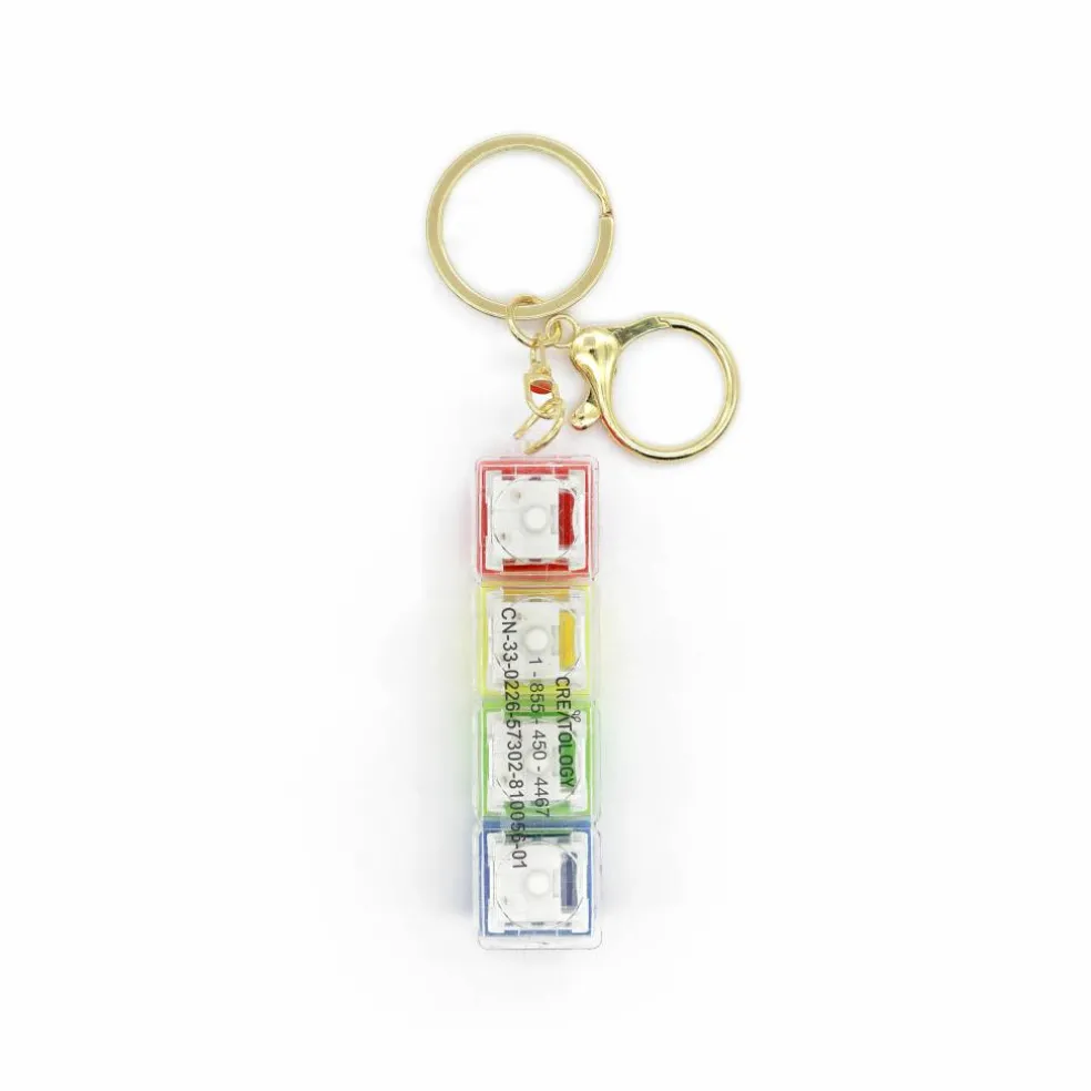 Treasure Box 3" Keyboard Fidget Keychain by Creatology™