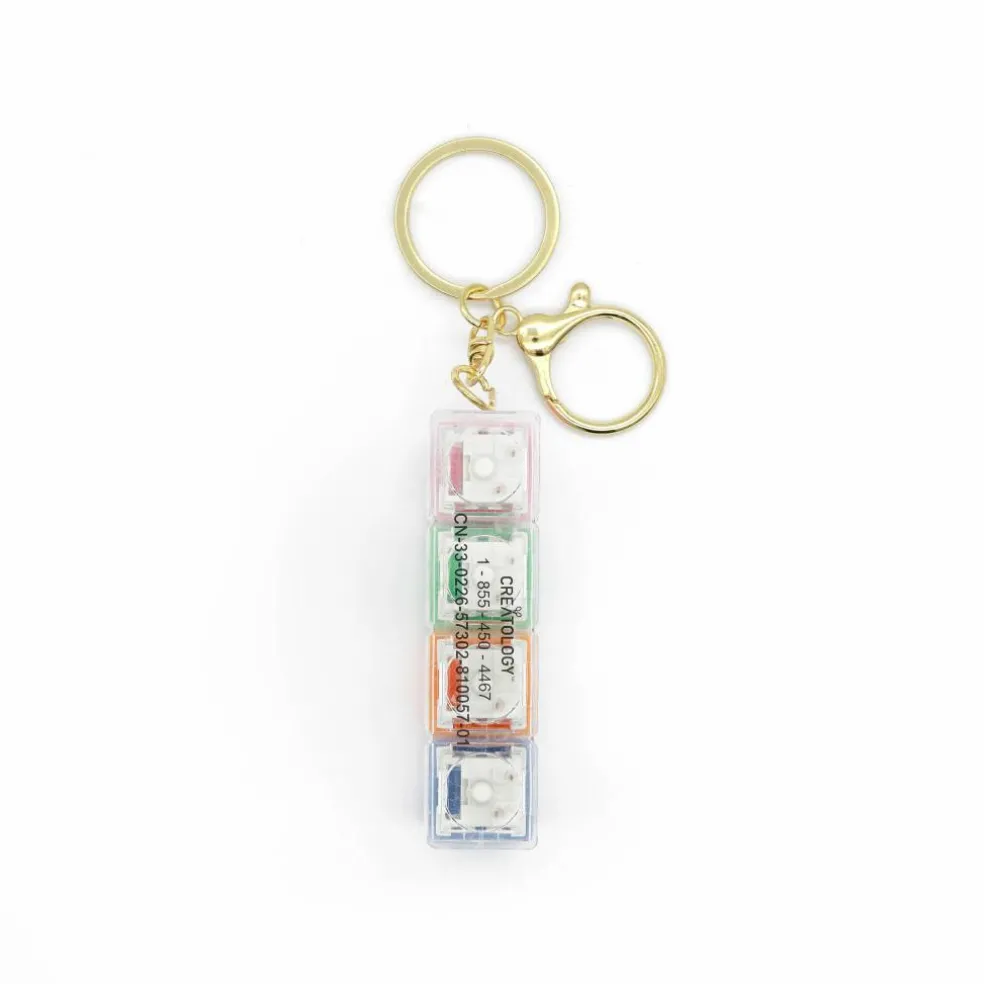 Treasure Box 3" Keyboard Fidget Keychain by Creatology™