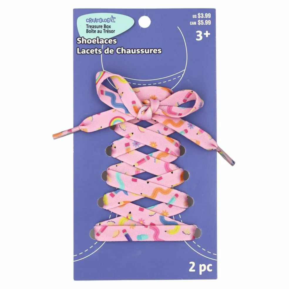 Treasure Box Shoelaces, 2ct. by Creatology™