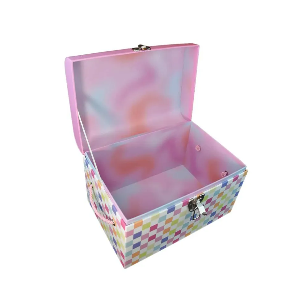 Treasure Box Small Checker Decorative Box by Creatology™