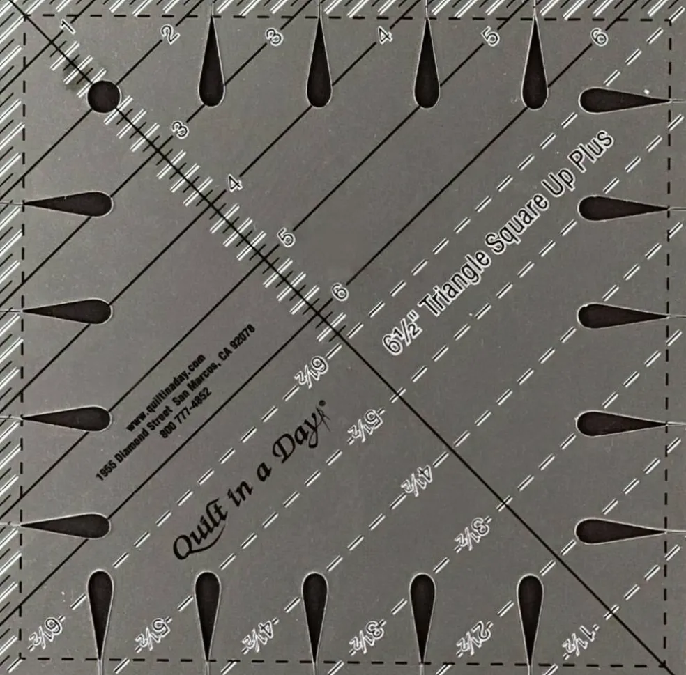 9 1/2 Triangle Square Up PLUS by Quilt in a Day