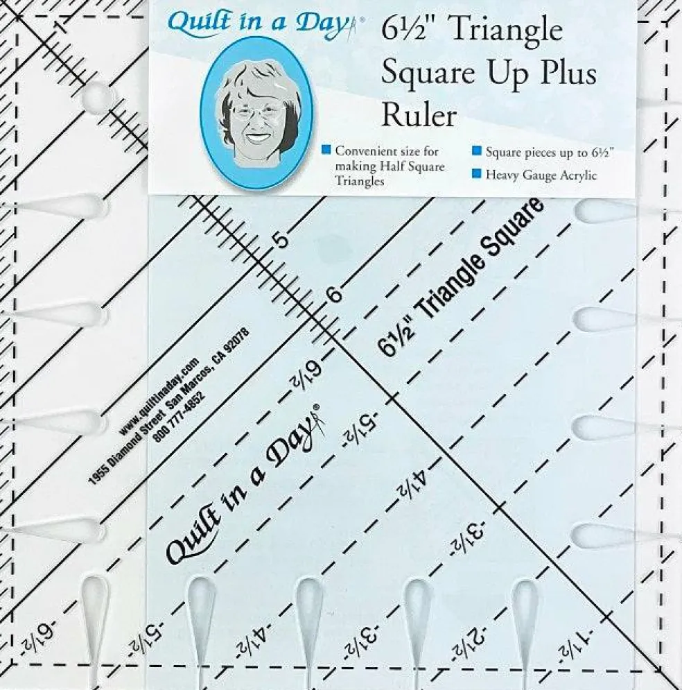 9 1/2 Triangle Square Up PLUS by Quilt in a Day