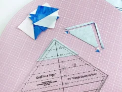 6 1/2 Â Triangle Square Up Ruler by Quilt in a Day