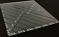 6 1/2 Triangle Square Up Ruler by Quilt in a Day