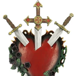 Triple Sword-Pierced Sacred Heart Wall Décor by Ashland®