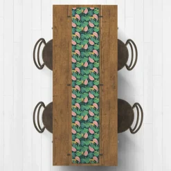 Tropical Cheetah Outdoor Table Runner