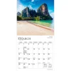 Tropical Islands | 2027 7 x 14 Inch (Hanging) Monthly Mini Wall Calendar