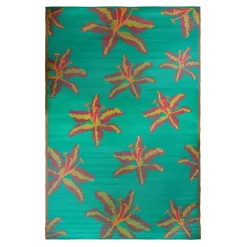 Tropical Leaves Outdoor Rug by Ashland®