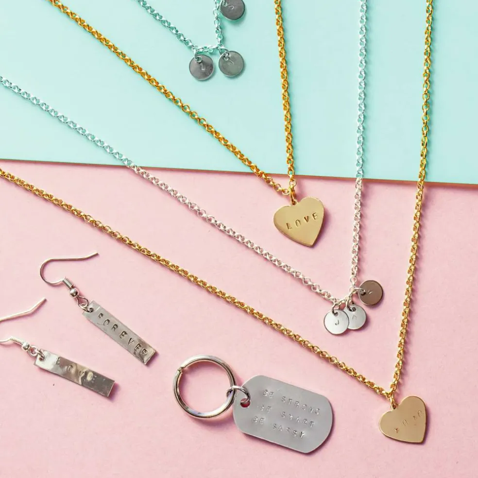 True2U DIY Hand-Stamped Jewelry Kit
